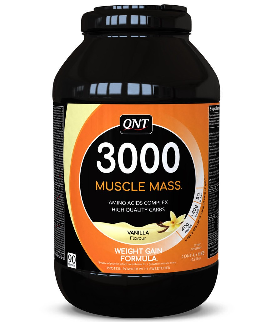 QNT Muscle Mass 3000, 4500 г